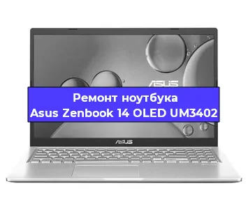 Замена hdd на ssd на ноутбуке Asus Zenbook 14 OLED UM3402 в Москве